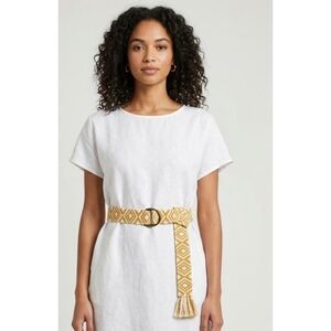 Universal Thread woven Goldenrod belt Size S